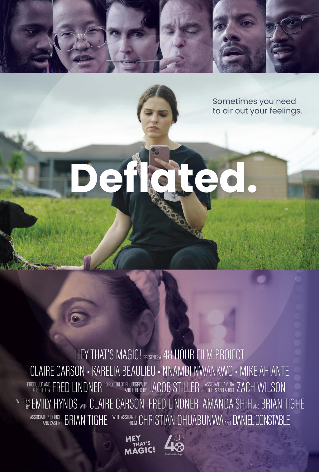 Filmposter for Deflated